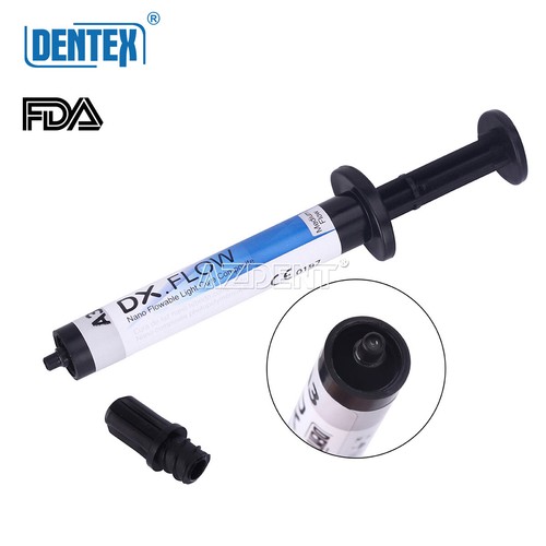 USA DX.Flow Dental Composite Resin A1 A2 A3 Flowable Light Cure Medium Flow - Picture 22 of 26
