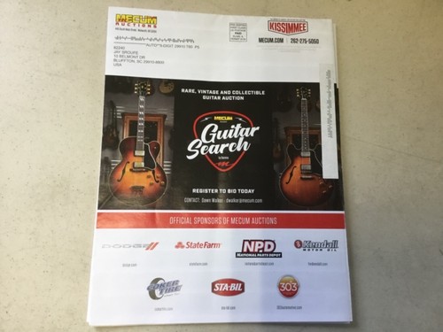 Mecum Auction Kissimmee January Booklet 2020 Magazine Collection Cars Fux - Picture 2 of 8