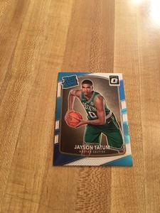 2017/18 DONRUSS OPTIC NBA JAYSON TATUM RATED ROOKIE CARD #198 BOSTON CELTICS RC
