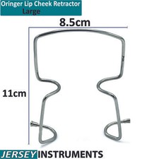 Surgical Oringer Lip Cheek Retractor Large Size Self Dental Retaining Metal Wire