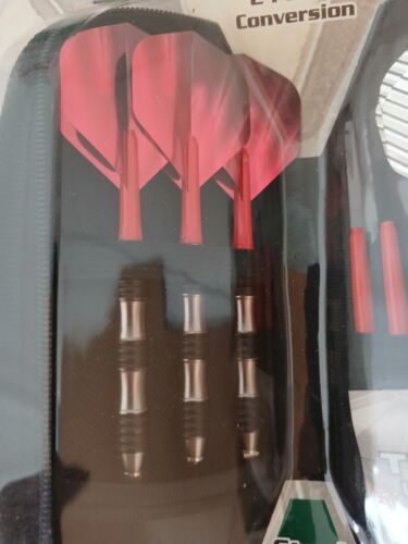 Abrigo Halex Satinado 2 Puntos Conversión Acero/Punta Suave 18 Gramos con Billetera Dardos Rojo - Imagen 2 de 4