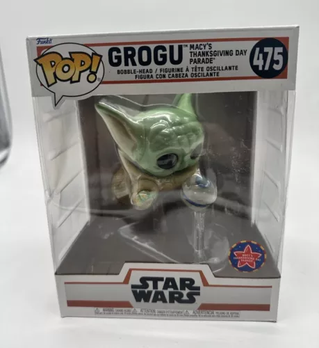 NEW Funko Pop Star Wars GROGU Macy's Thanksgiving Day Parade Vinyl Figure 475