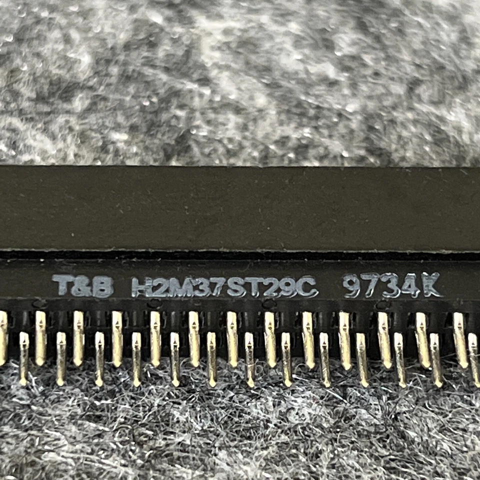 Lot Of 30 T&B H2M378T29C D-Sub Connector 37 Pos Contacts Receptacle New - Image 2 of 4