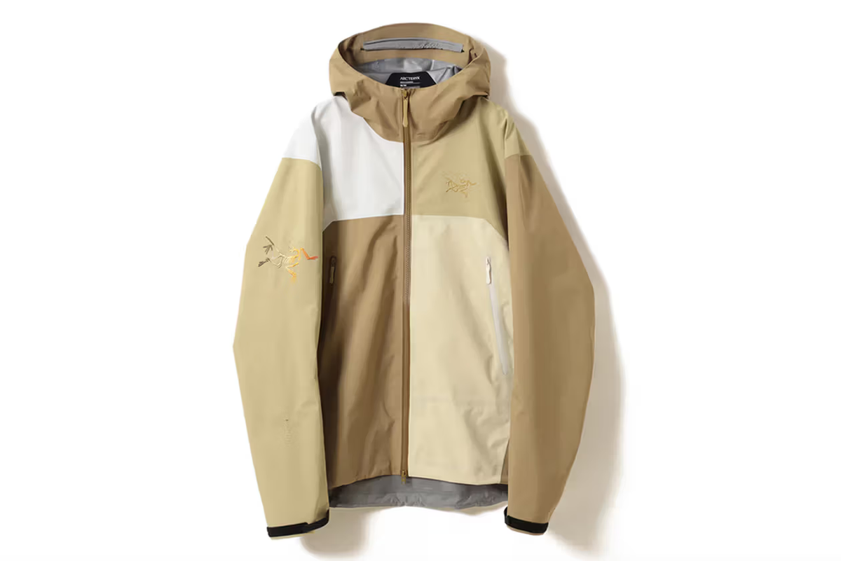 ARC'TERYX x BEAMS Beta Jacket Nagomi Beige Brown Size M
