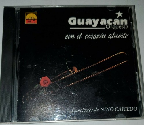 Guayacan Orquesta Con El Corazon Abierto Salsa Cd Colombia Amor Traicionero 1992 - Picture 1 of 4