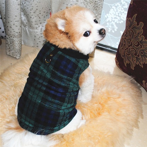Small Pet Dog Warm Fleece Vest Clothes Coat Puppy Shirt Sweater Winter Apparel - Picture 10 of 27