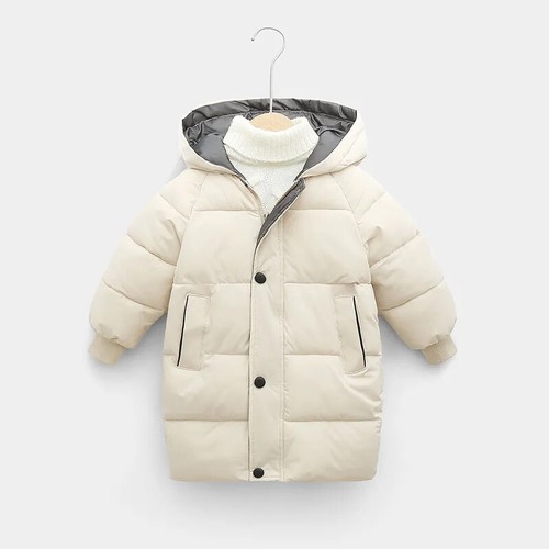 2-12Y Down Outerwear Winter Clothes Boys Girls Cotton-Padded Parka Thicken Warm - Picture 15 of 37