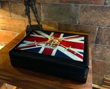 British Army Stunning Premium Medals and Memorabilia Box,