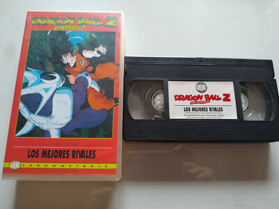DRAGON BALL Z Los Mejores Rivales Akira Toriyama Pelicula VHS Cinta Español 3T
