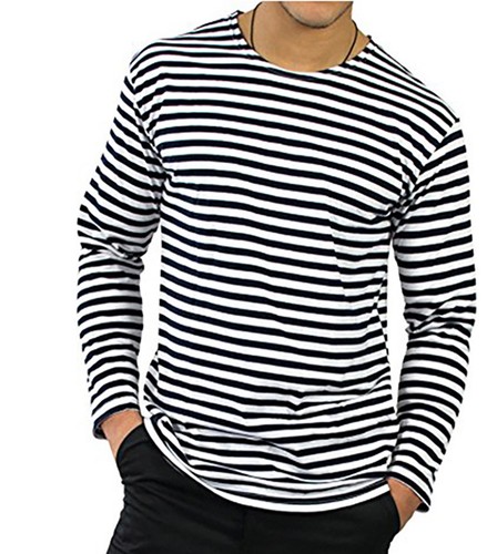 T-SHIRT MAGLIETTA MARINAIO TELNIASHKA PRODUZIONE RUSSIA COTONE 100% TAGLIA 50 - Imagen 3 de 4