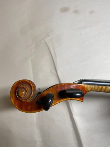 ANTIQUE VIOLIN BY HERMANN DOLLING JR, MARKNEUKIRCHEN, GERMANY 1926 RARE 1/2 - Picture 8 of 12