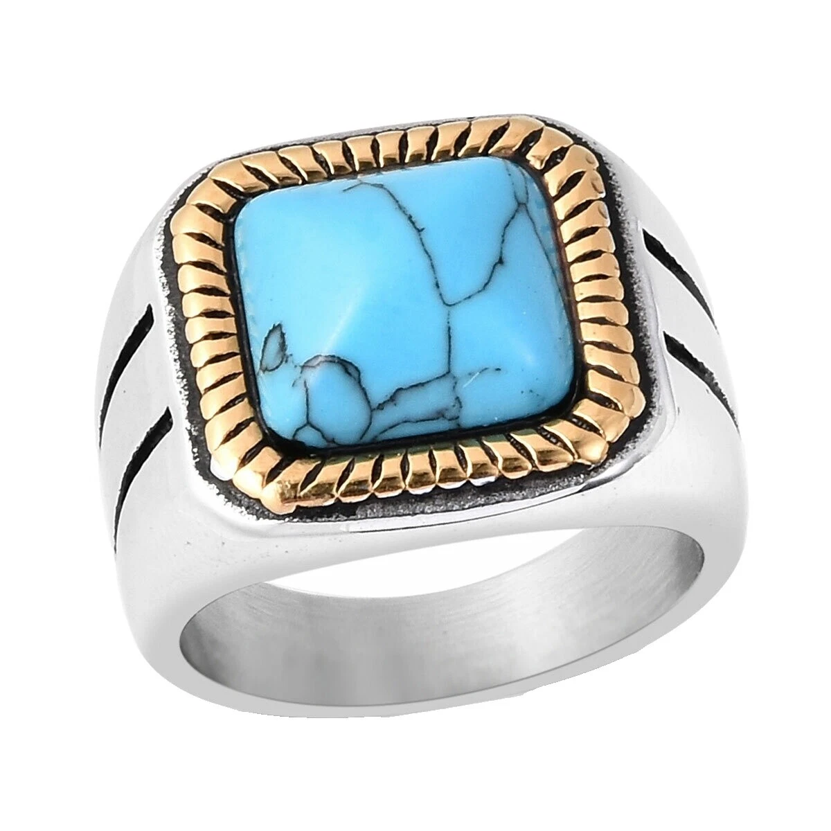 HOWLITA Joyería de Acero Inoxidable para Hombres