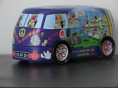 Vw Combi Kombi Corse Volkswagen Boite A Biscuits Gateaux Cm Ebay