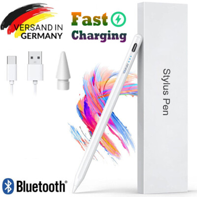 Bluetooth Pencil 2nd Generation Stylus Stift für Apple iPad (2018-2025)6/7/8/9th