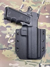 Black Kydex Holster 2011 5" Double Stack Full Rail