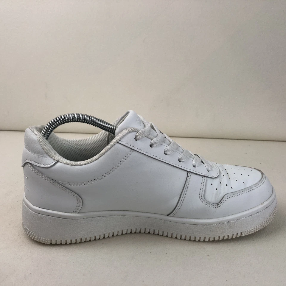 Kappa White Faux Leather Sports Trainer Sneaker Women UK 6 Eur 39 - Image 4 of 4