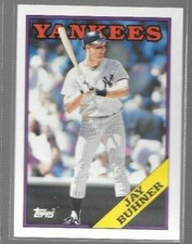 1988 Topps Traded Jay Buhner Rookie #21T Yankees