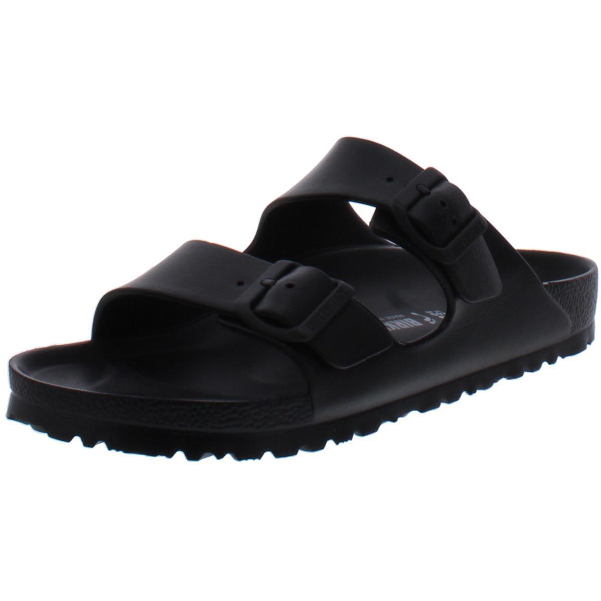 Женские босоножки Birkenstock Arizona Eva с черной стелькой, размер 44, средний (B,M), BHFO 5438