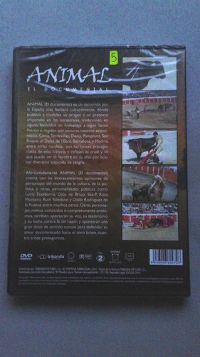 DVD "ANIMAL EL DOCUMENTAL" PRECINTADA ANGEL MORA - Picture 2 of 2