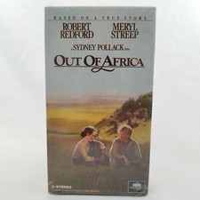 Out of Africa VHS 1986 Robert Redford Meryl Streep NEW Sealed