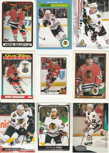 🏒 Riesiges 300 BLACKHAWKS verschiedene Karten Lot 1983 - 2023 Mikita Kane Keith Hossa - Bild 14 von 24