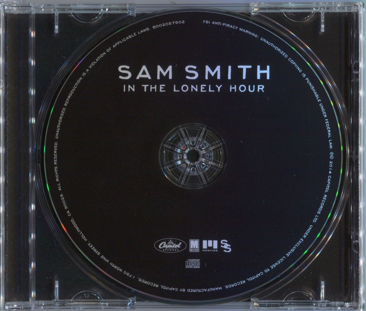 6 BONUS TRACKS-- SAM SMITH In the Lonely Hour EXCLUSIVE CD Latch