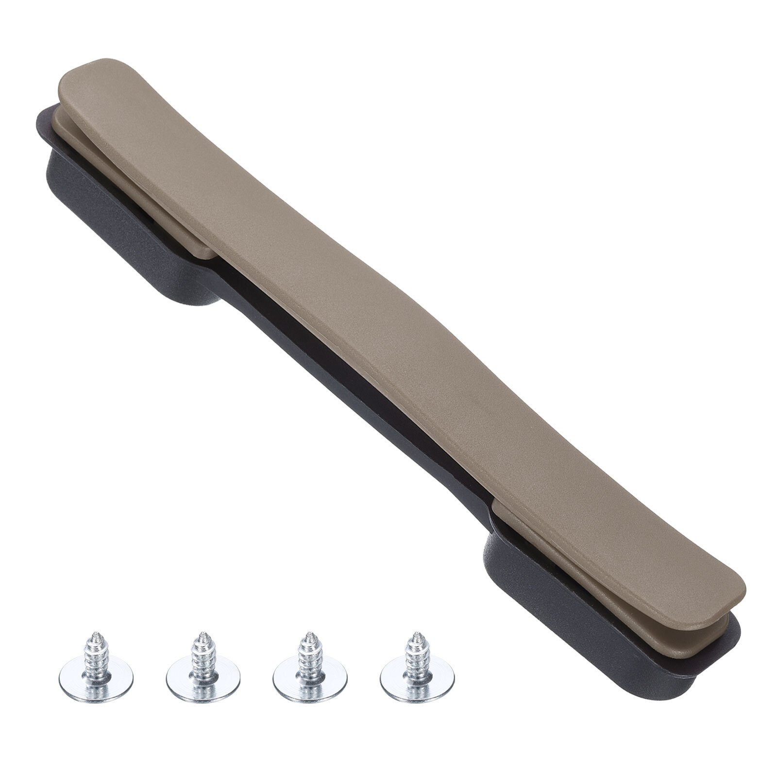 8.5 Inch Brown Suitcase Luggage Handle Replacement with Screws-image