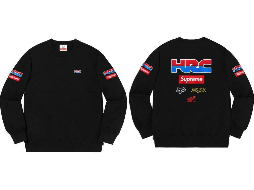 Supreme®/Honda®/Fox® Racing Crewneck xl