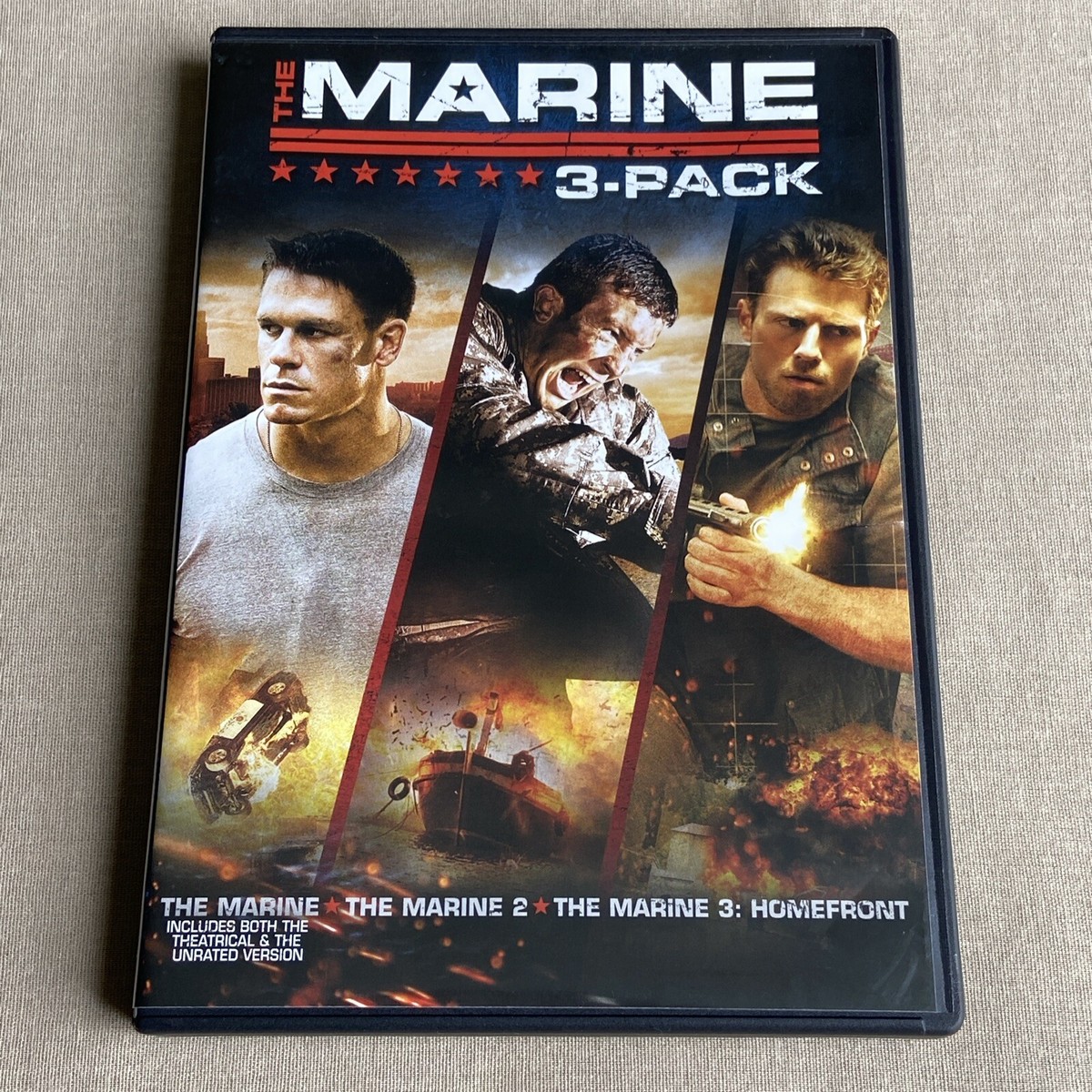 The Marine 1, 2, & 3 Homefront (DVD 3-Disc Trilogy Set) John Cena