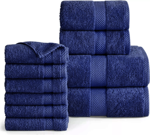 100% Egyptian Cotton Super Soft 600GSM Towels Face Hand XXL Bath Sheet Towel Set - Picture 9 of 36