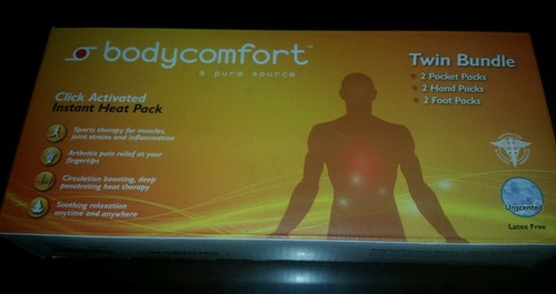 body comfort instant Heat packs twin Bundle 