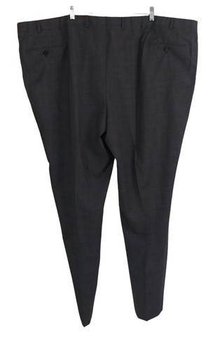 Ralph Lauren Two Piece Gray Sharkskin 100% Wool Big Tall Portly Suit 60L 54X32 - Picture 10 of 15
