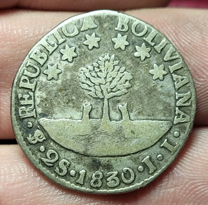 #22-73 ~ BOLIVIE - 2 Soles 1830 - Photo 1/3