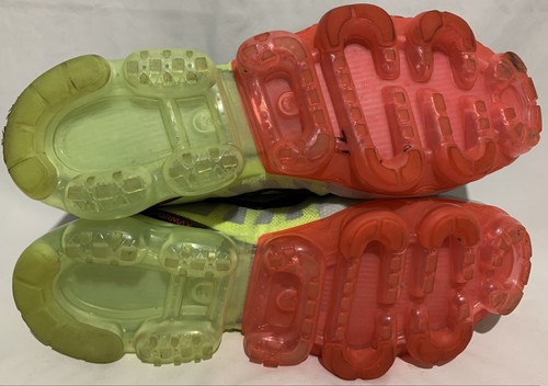 Nike Air Vapormax 2019 Pure Platinum Black Volt Crimson Herren US 13 AR6631-007 - Bild 6 von 6