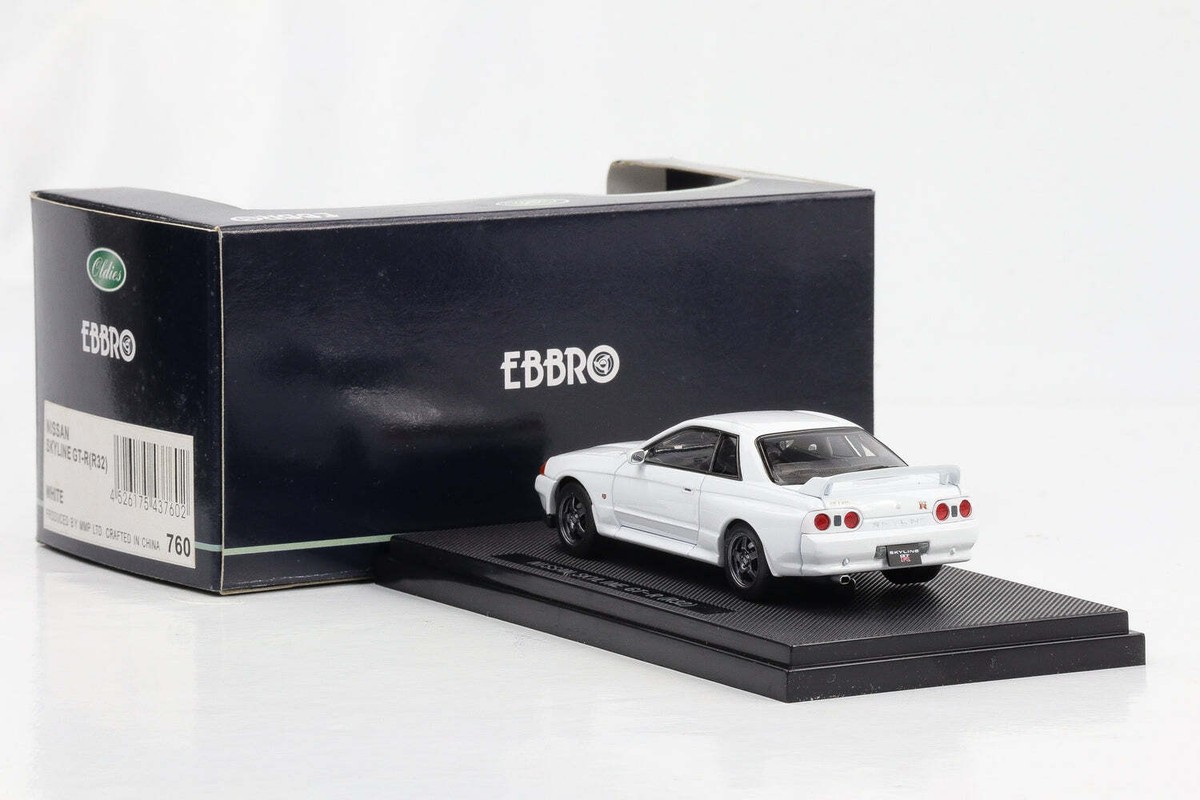 NISSAN SKYLINE GT-R R32  EBBRO　1/43 EBBRO 1/43 Nissan Skyline GT-R R32 Gr.A HKS 1993 # 87