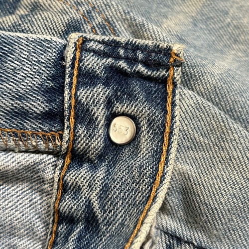 Vintage 1995 Levi’s 501 - Light Stone Washed (33x30.5) - Picture 10 of 22