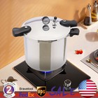23 Quart Pressure Cooker & Canner Steaming and Stewing w/ Pressure Gauge |22L