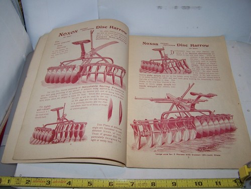 NOXON Company Farm Implement Sales CATALOG Harrow Disc Binder Mower Drill Reaper - Picture 4 of 16