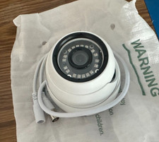 Lot of 2 Analog CCTV HD 1080P HD TVI Security Dome Cameras