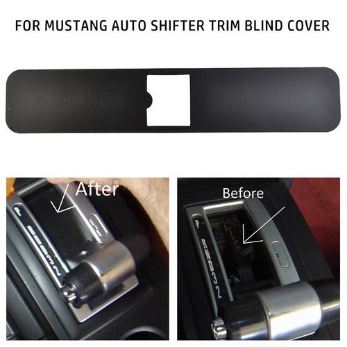 Shifter Sliders For 2005-09 for MUSTANG Auto Shifter-Dust-Cover-Trim-Decoration - Foto 4 di 4