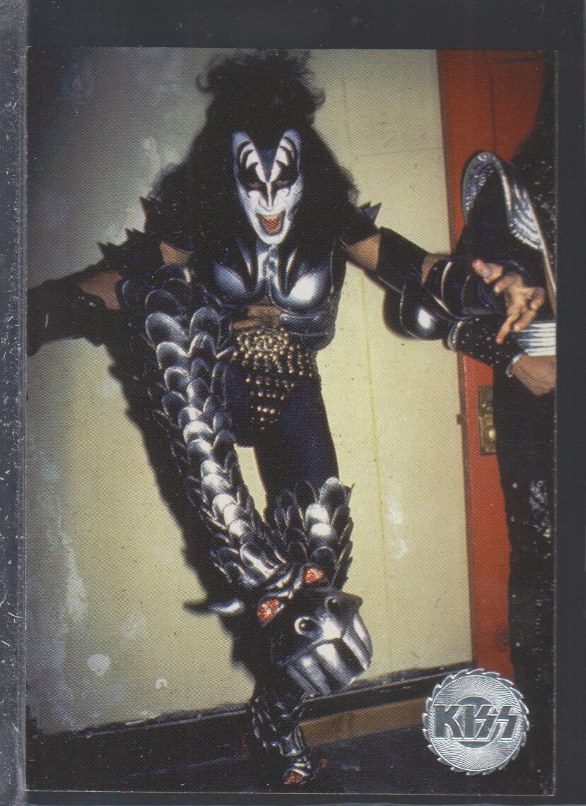 KISS #128 KISS' early ,Simmons had makeup variations -1997-98