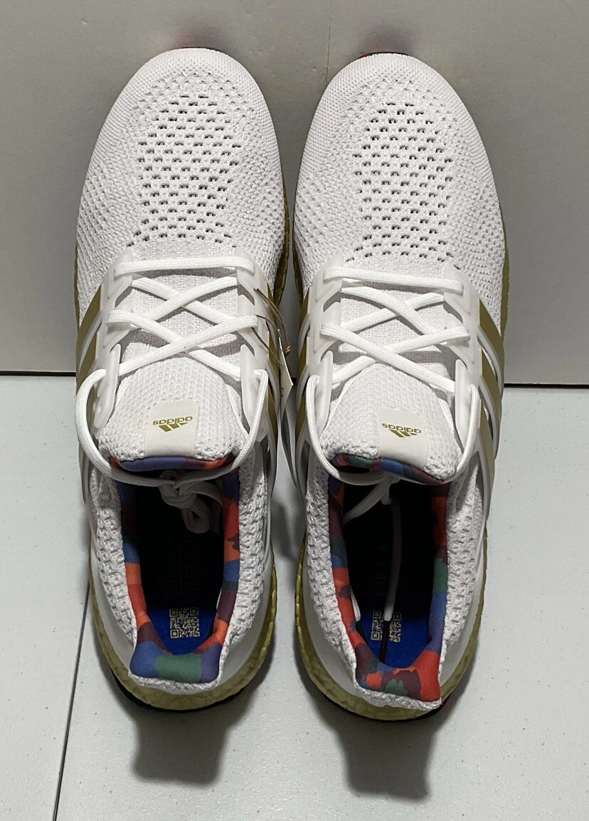 ADIDAS Ultraboost 5.0 DNA Shoes Mens SIZE 15 White GOLD Multicolor ART H06331 H06331] Mens Adidas ULTRABOOST 5.0 DNA TITLE I | eBay main image 4