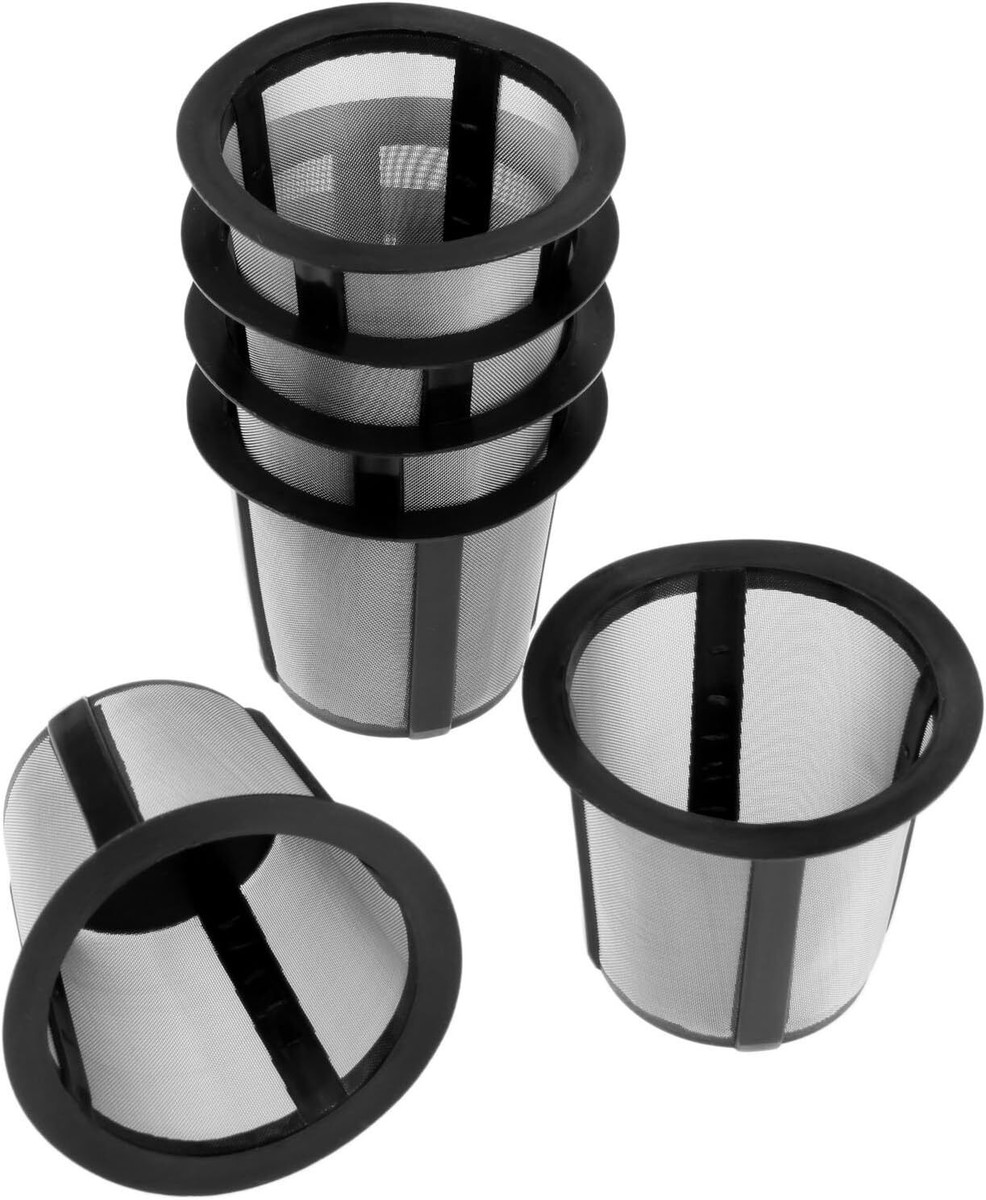 6-Pack Refillable K Cup Coffee Capsule Filter Pod for Keurig K10