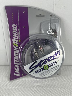 Lightning Audio Storm 6ft 4in (2 m) Performance Video Interconnect TPX 500