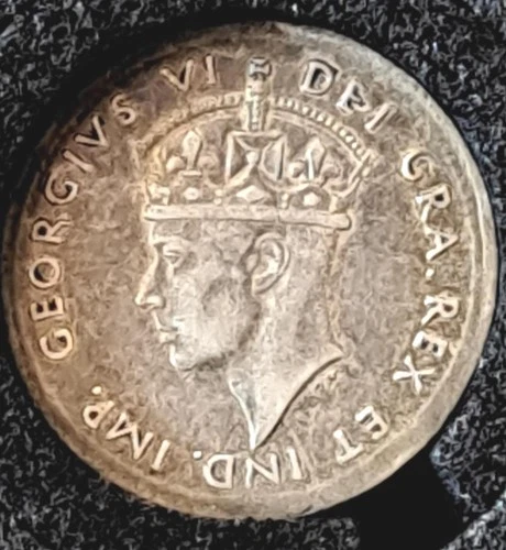 1942 Newfoundland 5 Cents — photo from the most recent tracked eBay sale