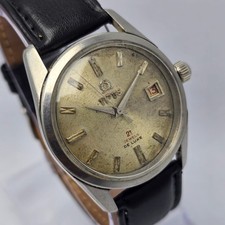 Orologio Uomo Solvil ET Titus De Luxe 6037 A Carica Manuale Vintage ALM347ABR5