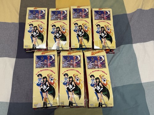 Banpresto Sailor Moon set completo di 7 personaggi peluche pupazzo - Foto 2 di 2