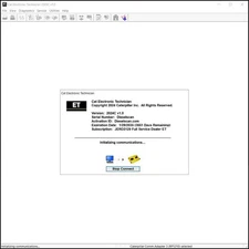 Cat ET 2025A with 10 Digit Factory Pass Gen