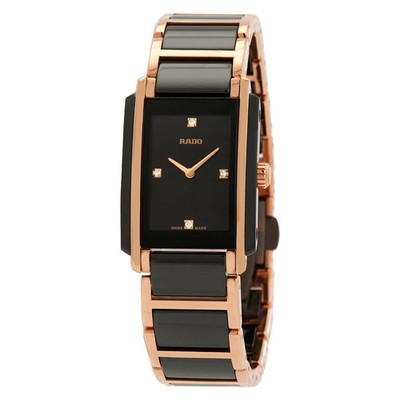 Rado Integral Jubile Ceramic Black Dial Watch R20612712