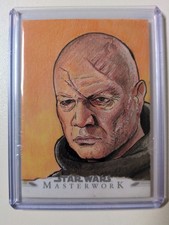 2021 Star Wars Masterwork Boba Fett Book Of Boba Fett Sketch Darren Coburn-James